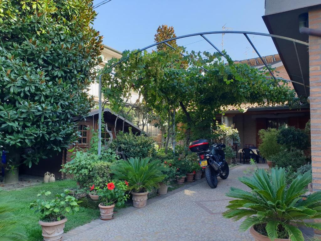 Zahrada ubytování B&B ENSILEVA BEACH