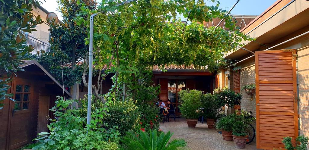 Zahrada ubytování B&B ENSILEVA BEACH