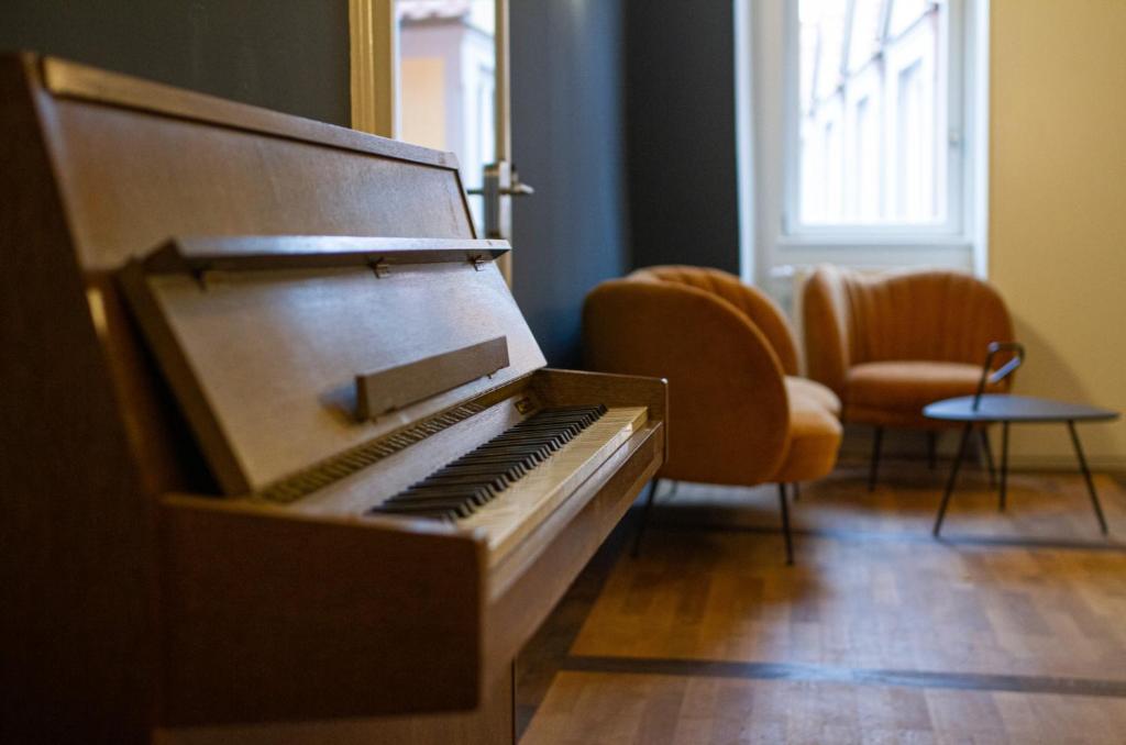 Posezení v ubytování Le Baldinger Boutique Hotel