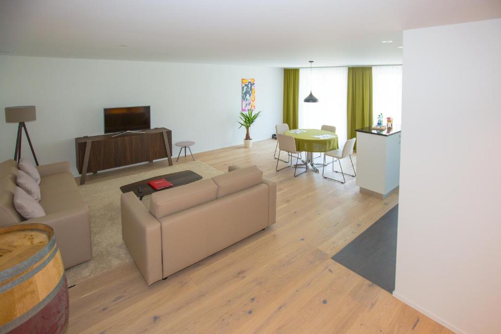 Posezení v ubytování Hotel Schäfli Siebnen