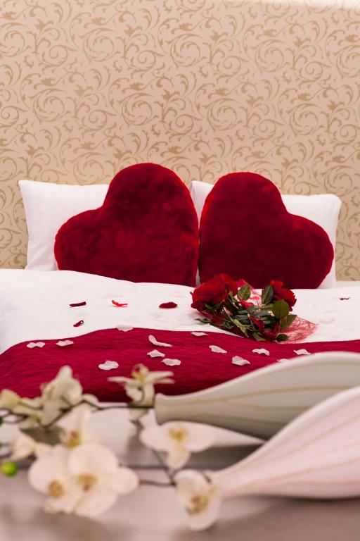 Postel nebo postele na pokoji v ubytování Hotel Schäfli Siebnen