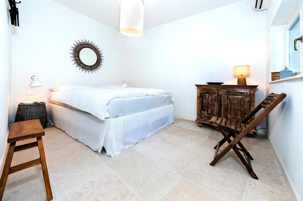Posteľ alebo postele v izbe v ubytovaní Monte Sea View Residence