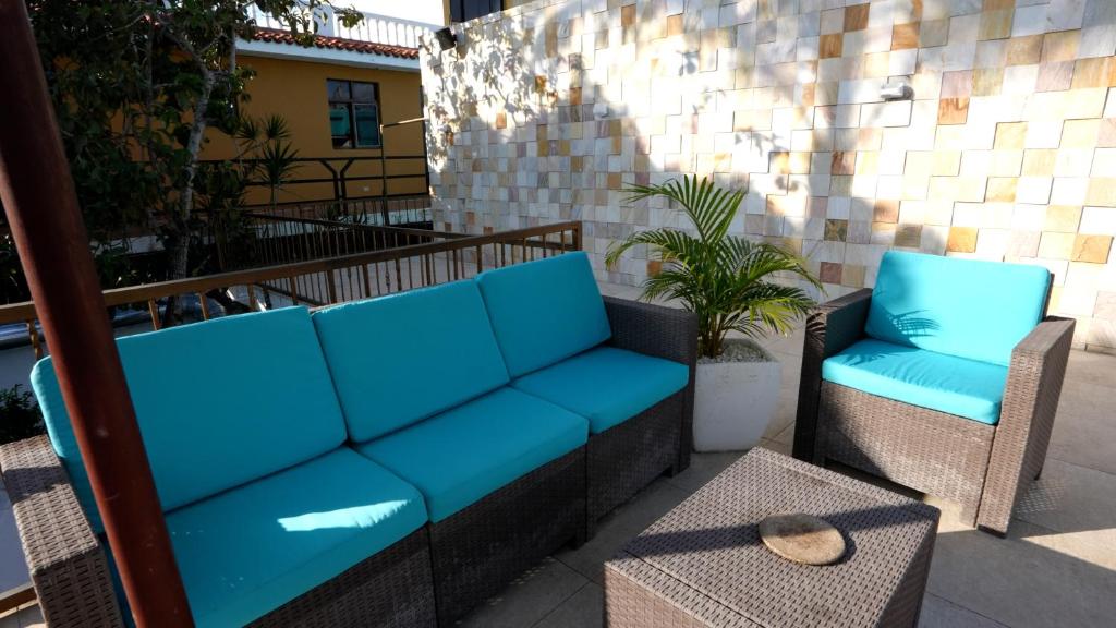 Posezení v ubytování Hotel Agua Dulce
