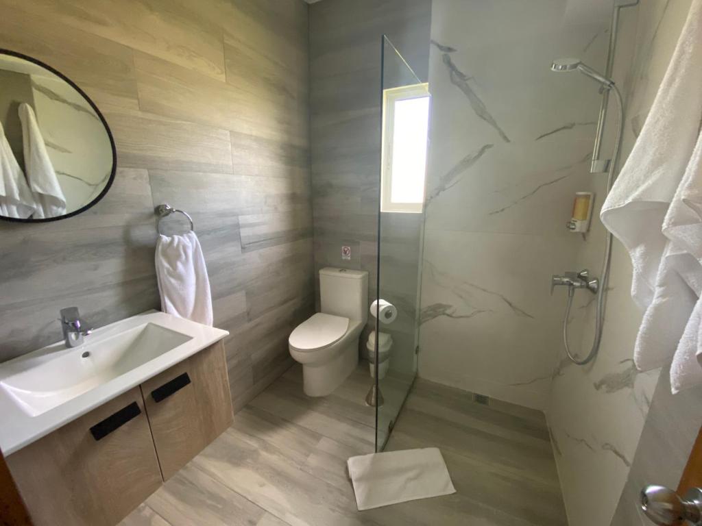 Koupelna v ubytování Hotel Agua Dulce