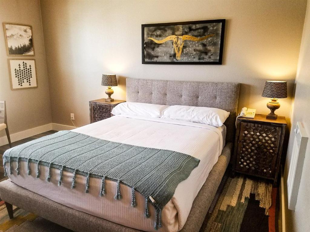 En eller flere senger på et rom på Cedar Breaks Lodge 3304