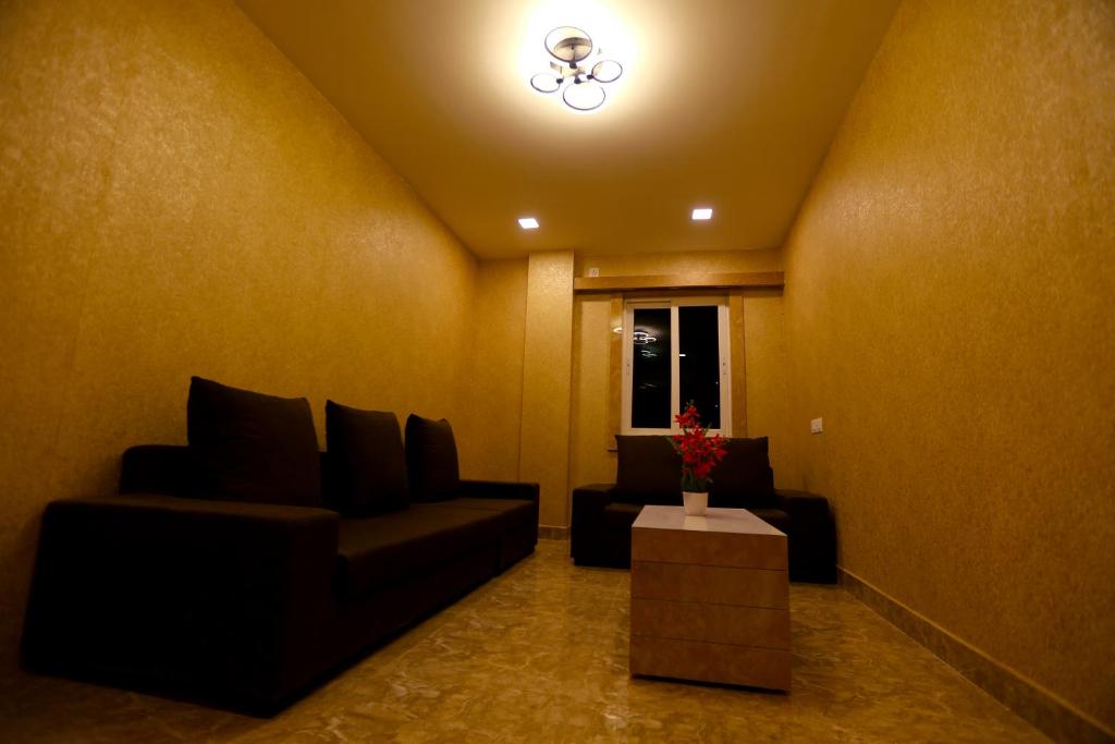 Posezení v ubytování Mehar Inn Hotel