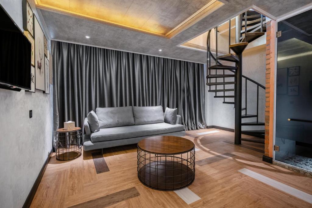 Posezení v ubytování A&R Urban Hotel