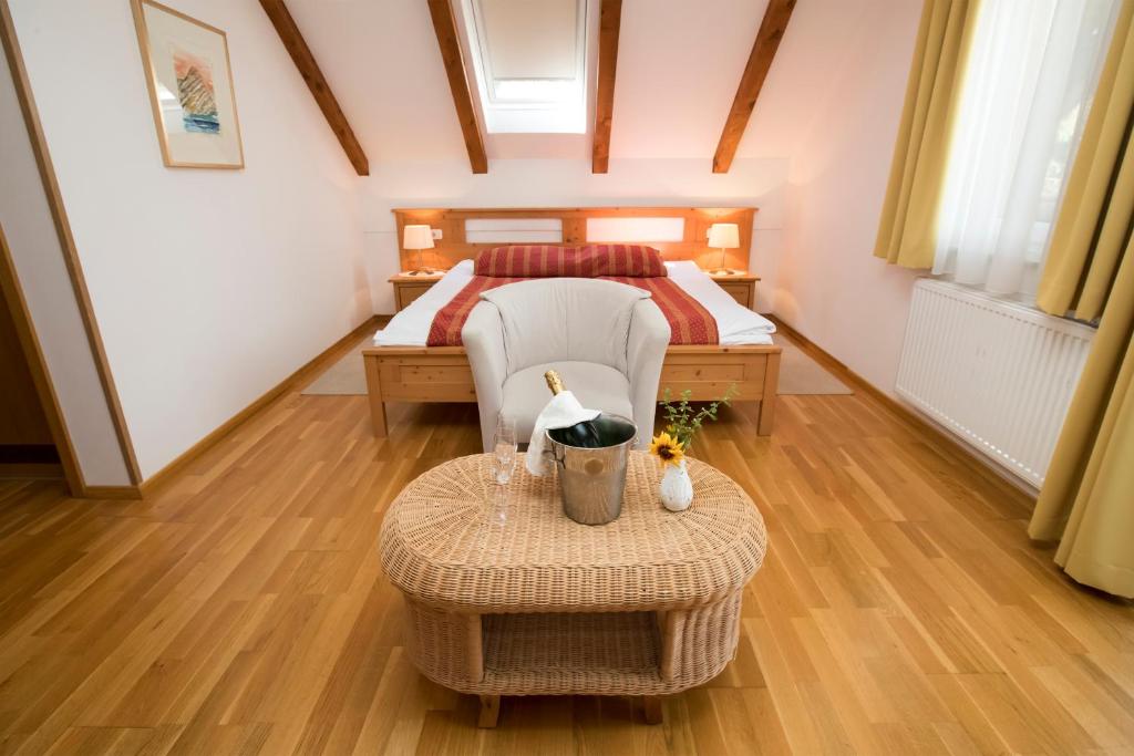 Posezení v ubytování Art Hotel Kristal
