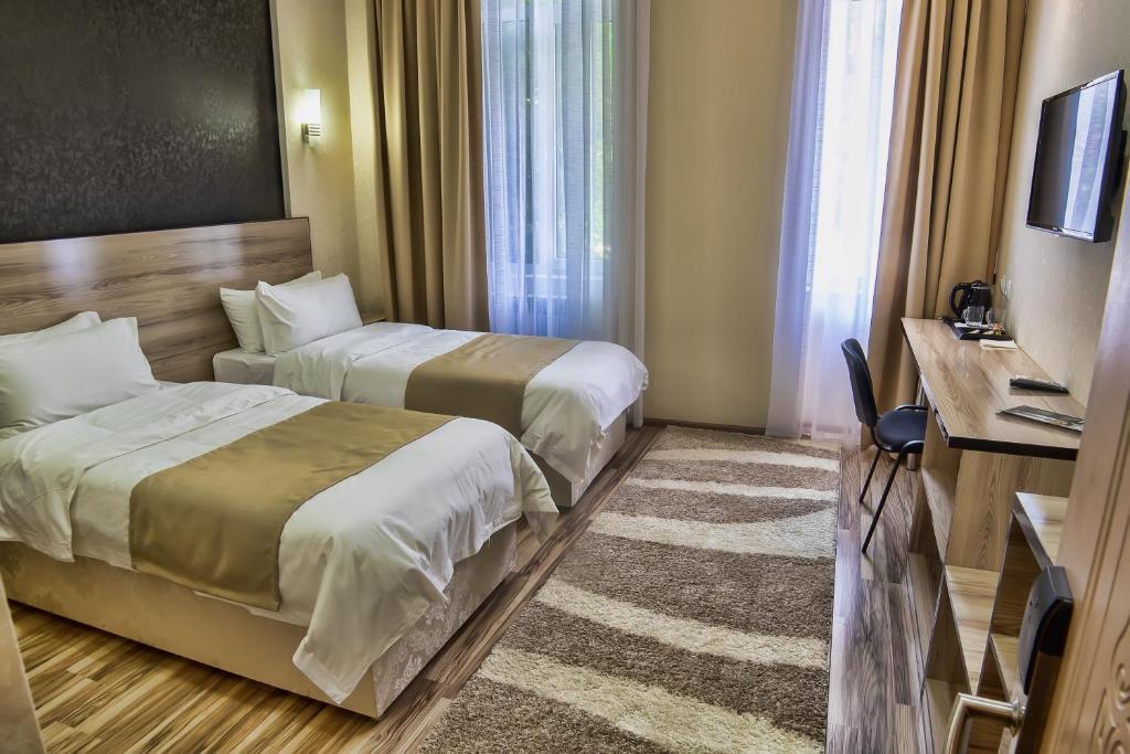 TV a/nebo společenská místnost v ubytování Level