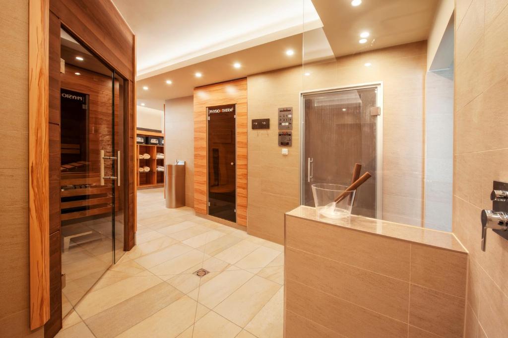 Vannituba majutusasutuses Hotel Weinberg GmbH