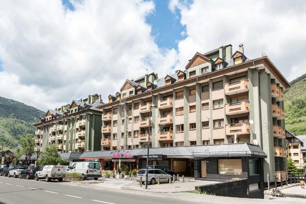 Nespecifikovaný výhled na hory nebo výhled na hory při pohledu z apartmánu