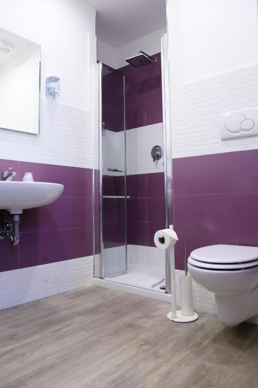 Koupelna v ubytování Al Parco II Rota B&B