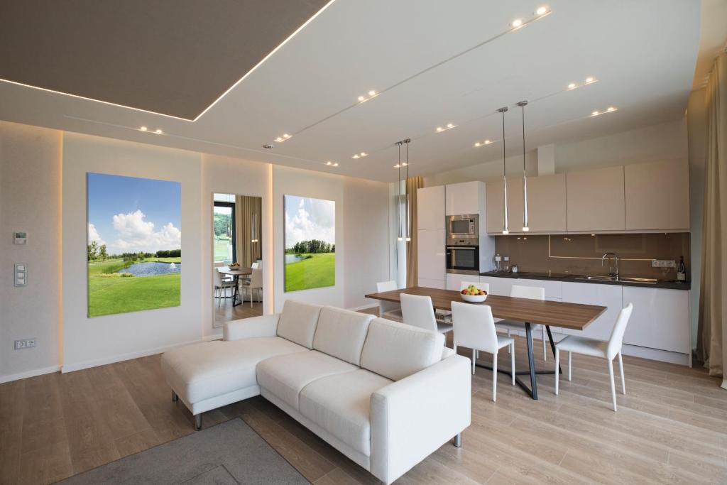 A kitchen or kitchenette at Zala Springs Golf Resort