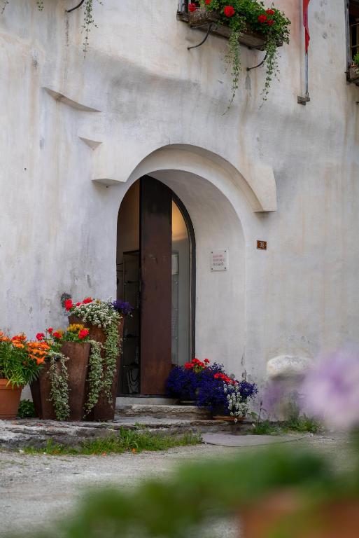 Zahrada ubytování Hotel Weiss Kreuz
