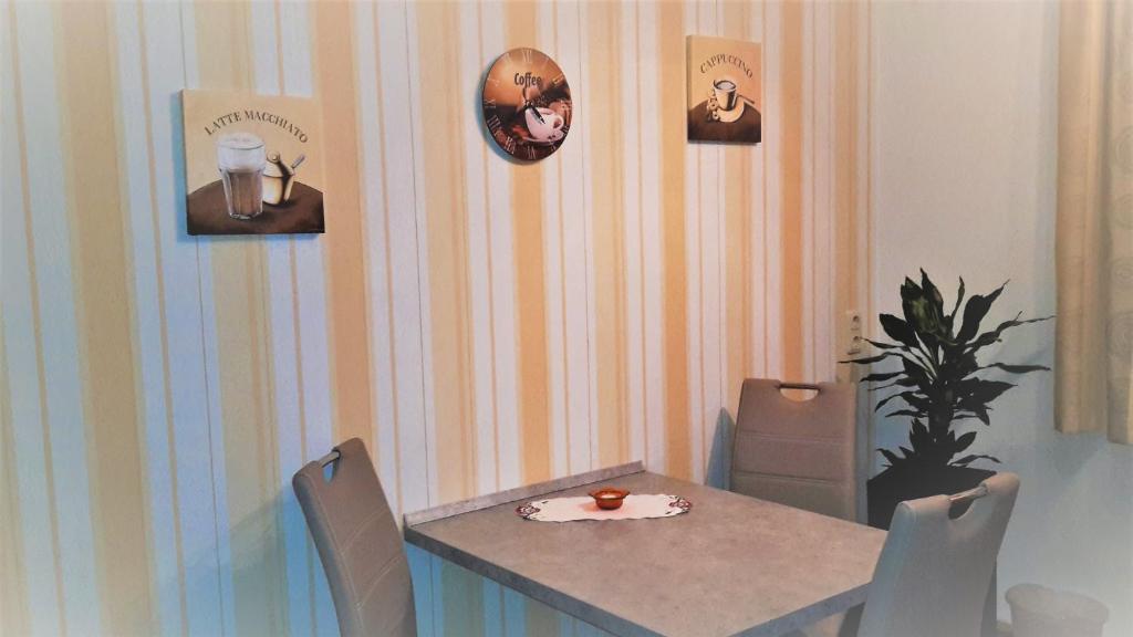 Posezení v ubytování Ferienwohnung Einenkel