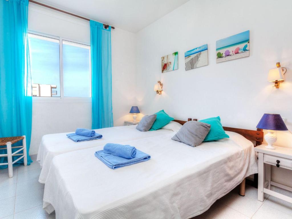 Posteľ alebo postele v izbe v ubytovaní Apartment Residencial Magda Park by Interhome