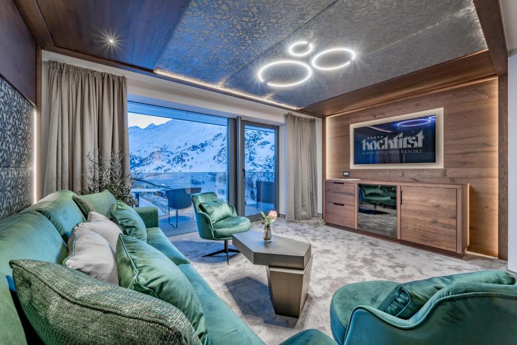 Posedenie v ubytovaní Alpen-Wellness Resort Hochfirst