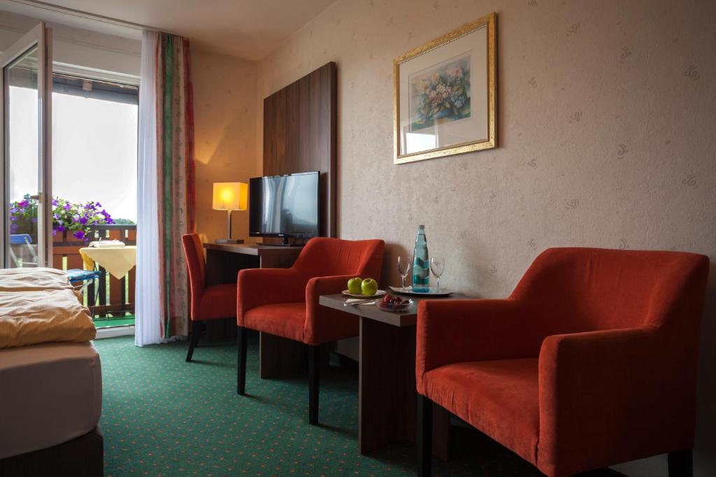 Posezení v ubytování Hotel Berghof