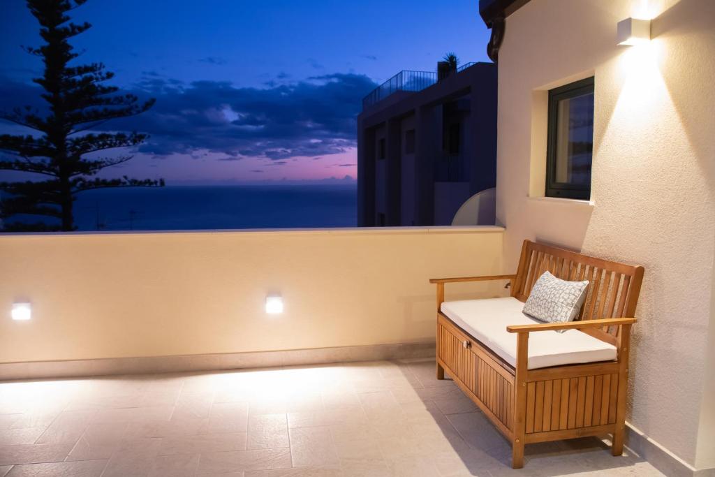 Posezení v ubytování Longo Suites