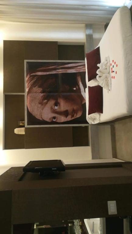 TV a/nebo společenská místnost v ubytování B&B Suite Paciotti