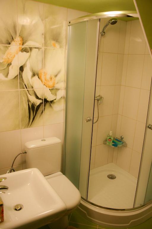 Kúpeľňa v ubytovaní Apartament Anielski E.D. Angelo