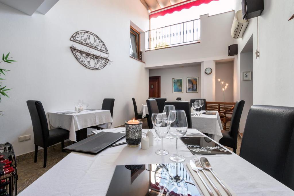 Posezení v ubytování Hotel La Casa