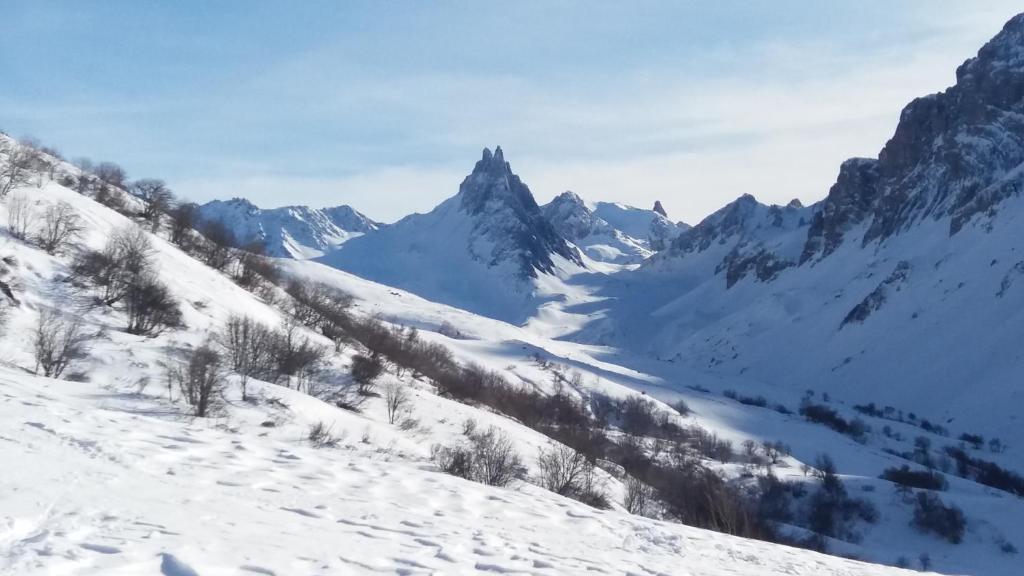 Aiguille Noire v zimě