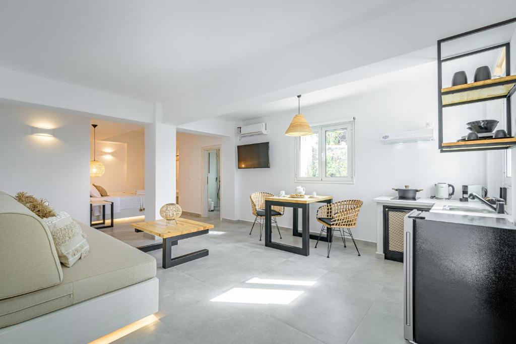 A cozinha ou kitchenette de Thealos Santorini