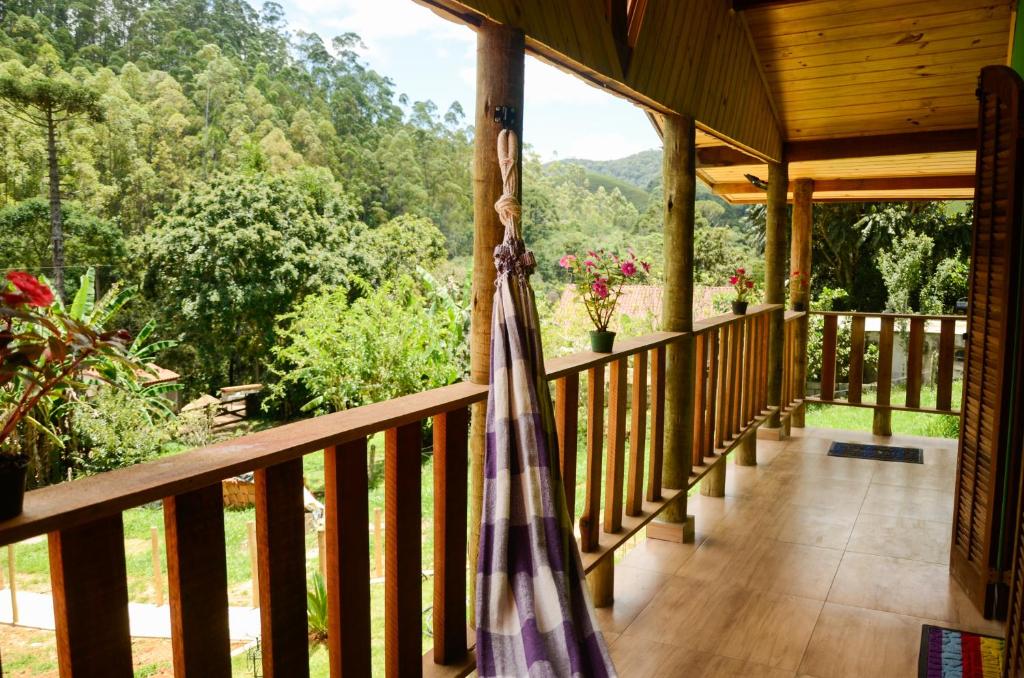  Chalé vista da mata