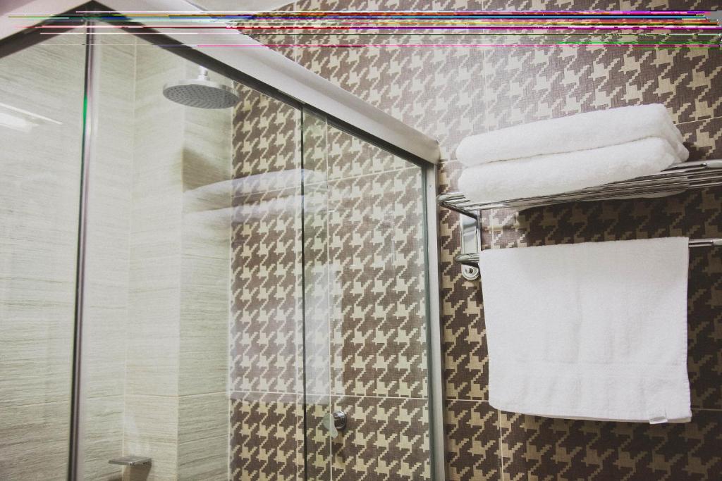 Koupelna v ubytování Hotel Rincon del Cielo