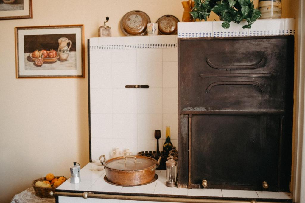 Cucina o angolo cottura di Piazza Argento