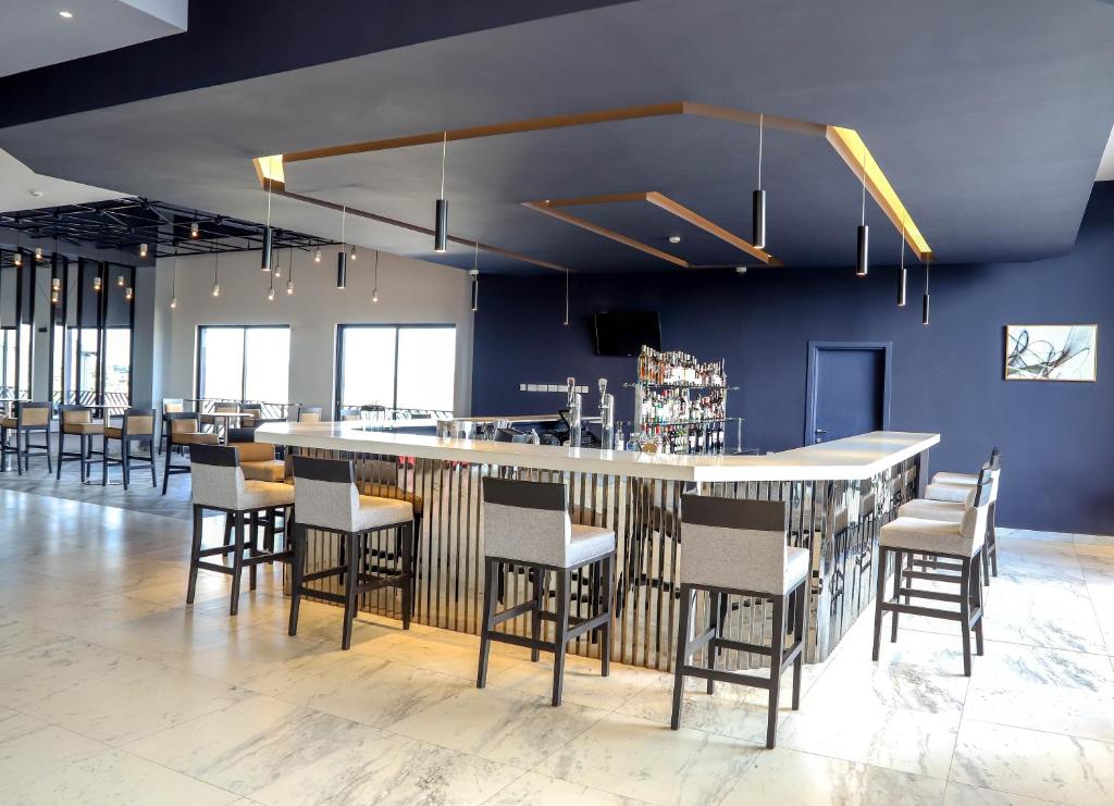 Restaurace v ubytování Eka Hotel Eldoret