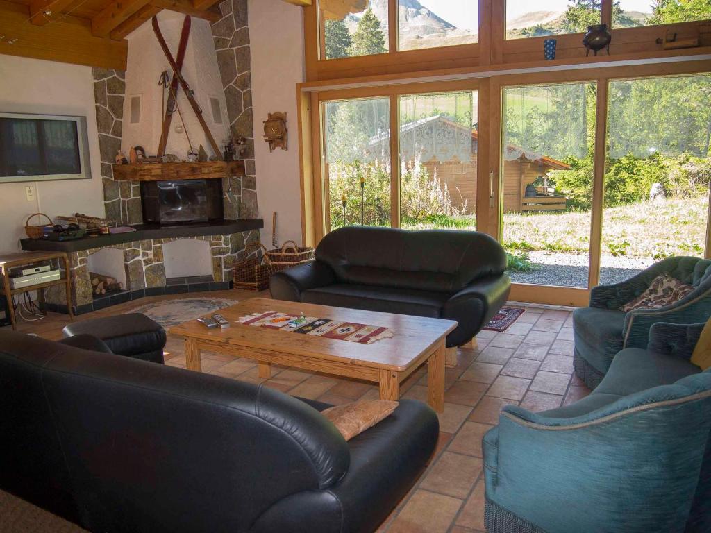Posezení v ubytování Chalet Sturmfang