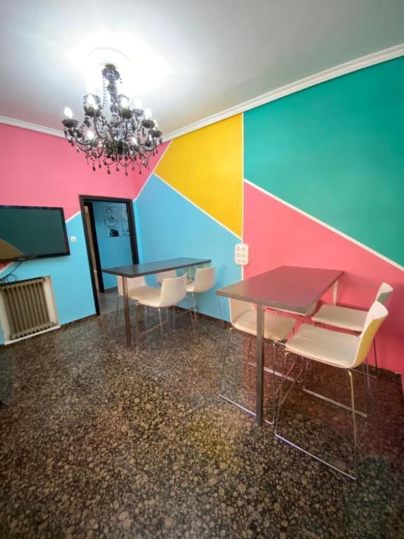 Zona de estar de Barbieri Sol Hostel