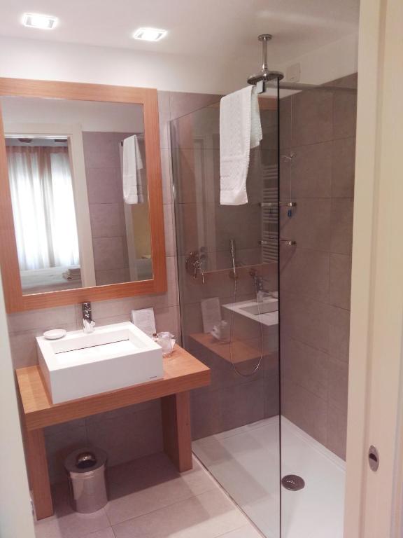 Kúpeľňa v ubytovaní Agriturismo Villa Trovatore