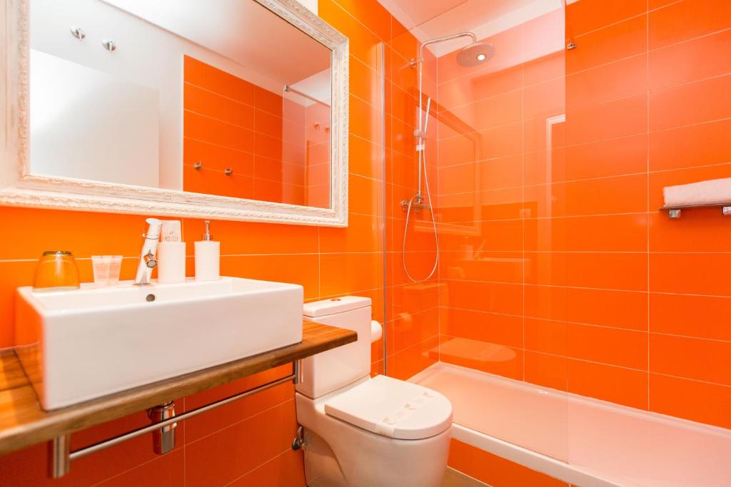 A bathroom at Violeta Boutique