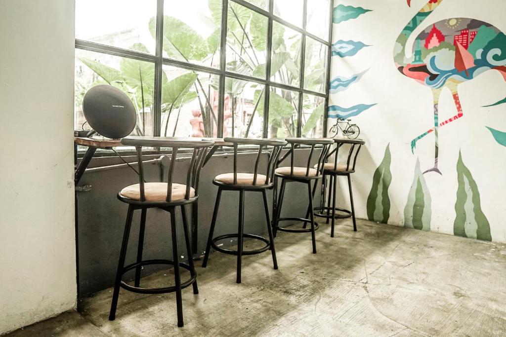 Restaurace v ubytování Airlangga Hotel