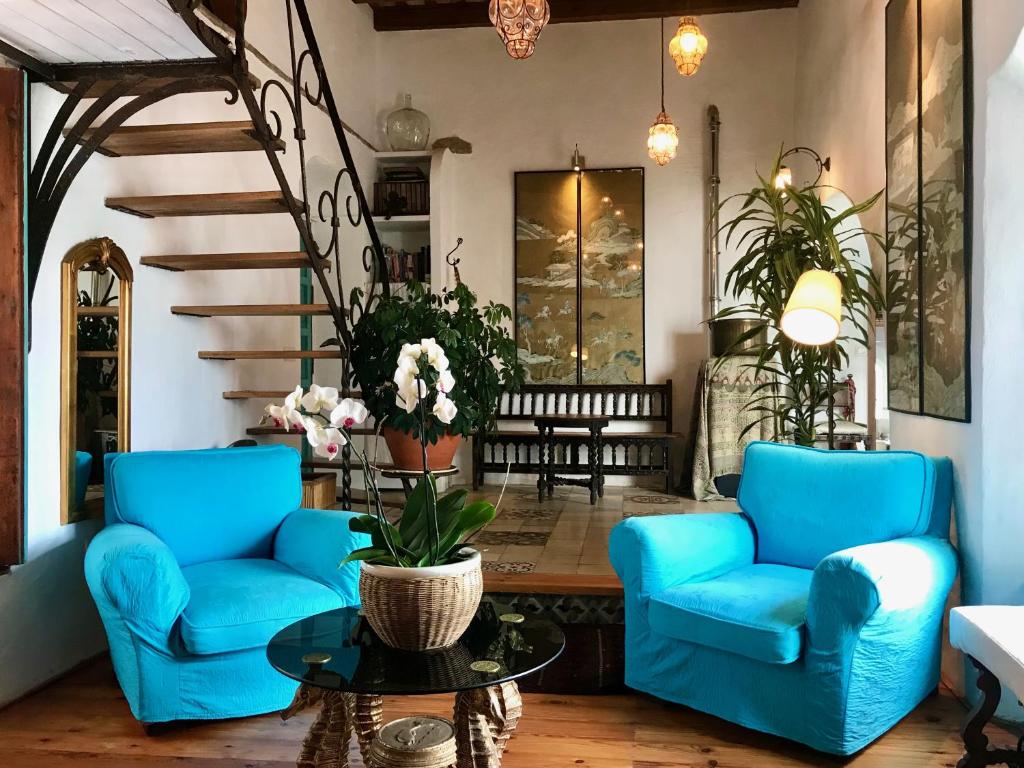 Posedenie v ubytovaní CASA PUERTA AZUL Absolutely the Best of Vejer! Casas Vejer Debra