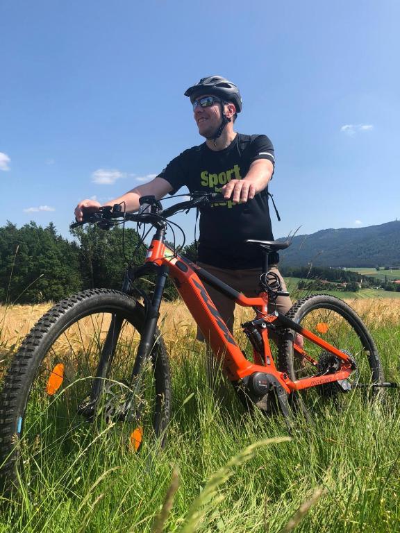Jízda na kole v ubytování Müller´s Landhotel nebo okolí