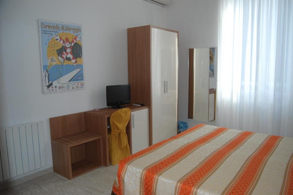 Postel nebo postele na pokoji v ubytování Hotel Derna