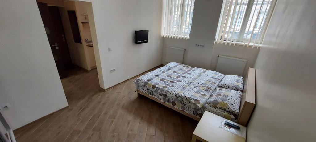 Ένα ή περισσότερα κρεβάτια σε δωμάτιο στο Apartments in Lemberg