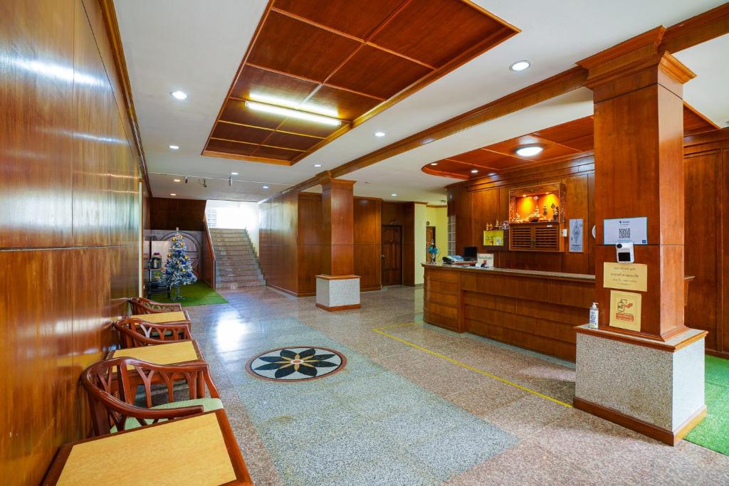 Vstupní hala nebo recepce v ubytování Mayfa Hotel - SHA extra plus