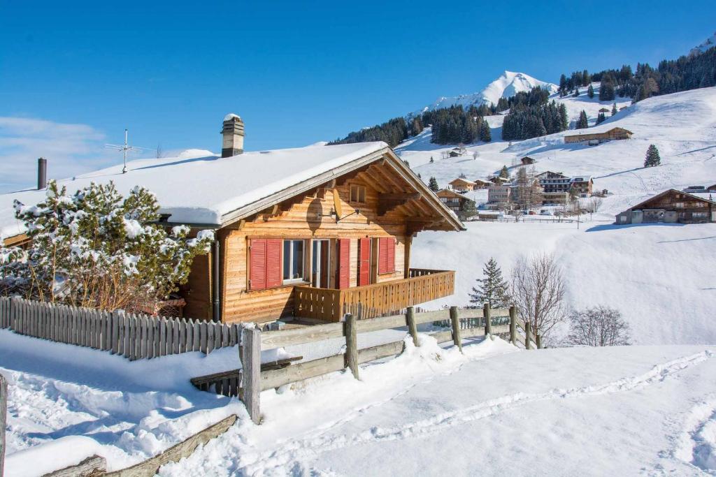 Chalet Falki v zimě