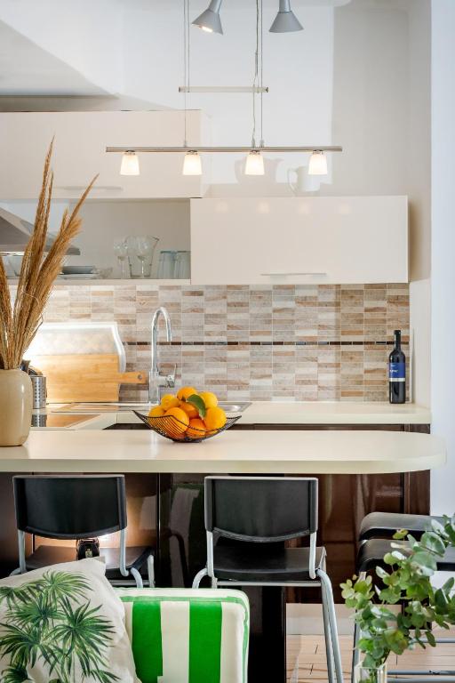 Kuchyňa alebo kuchynka v ubytovaní Apartment Spalatin