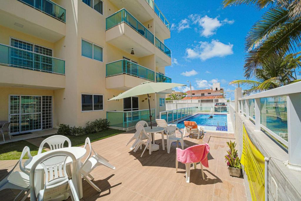  Apto família vista mar no Privê Porto Belize por Carpediem