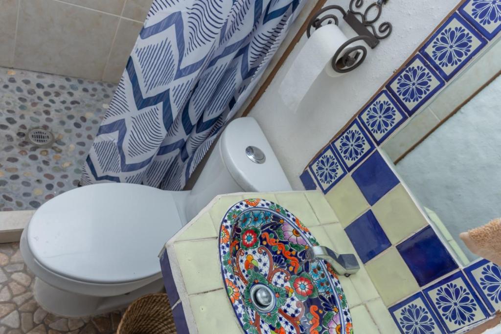 Bagno di Hostal Maria Tepozteca