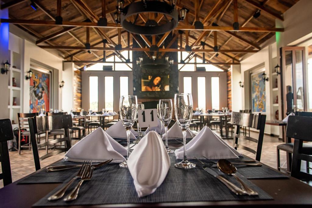 Restaurace v ubytování Hotel Cacaxtla