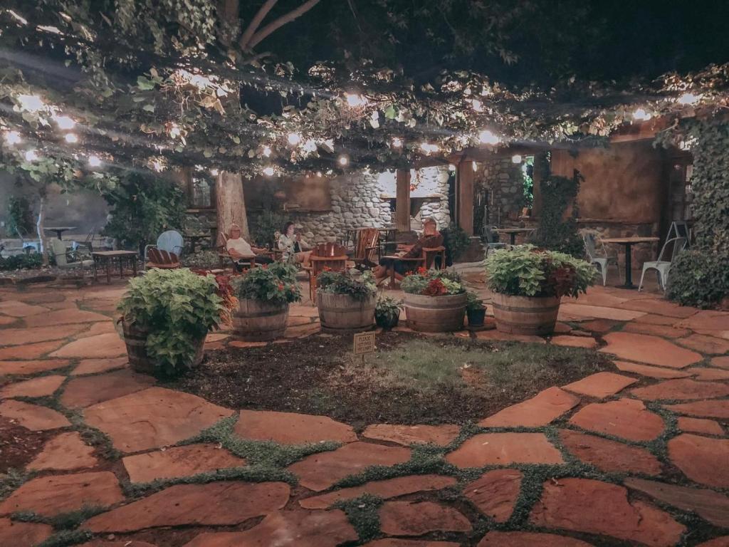 Zahrada ubytování El Portal Sedona Hotel