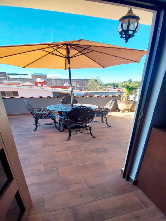 Balkón nebo terasa v ubytování Hotel Suites La Fortuna