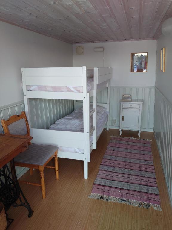 Postel nebo postele na pokoji v ubytování Vandrarhemmet Tallbacka/Ängelsberg Hostel